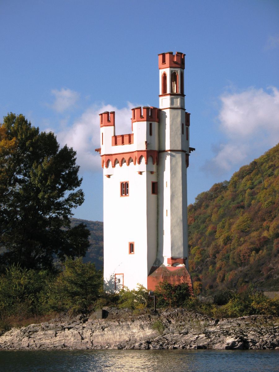 Mouse Tower on the Rhine