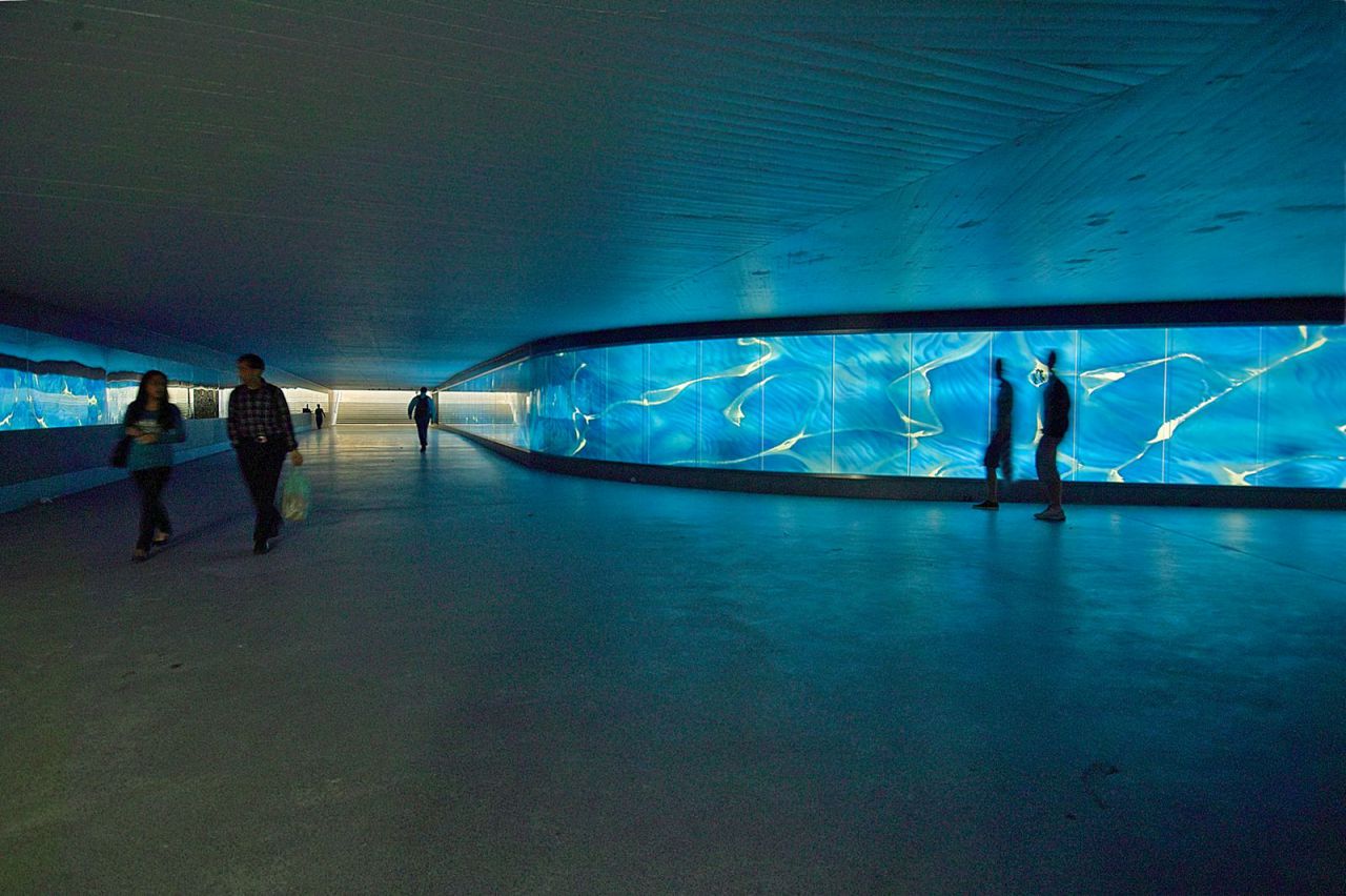 Subterráneo de la estación