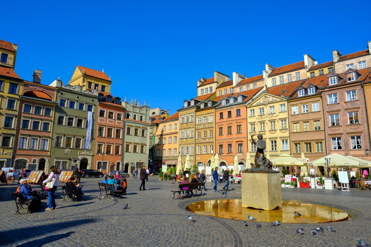 Varsovia. Plaza del Mercado