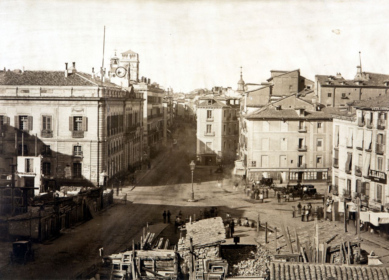Puerta del Sol. 1857. Museo de Historia de Madrid