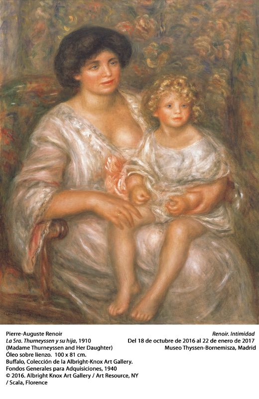 la Sra. Thurneyssen y su hija