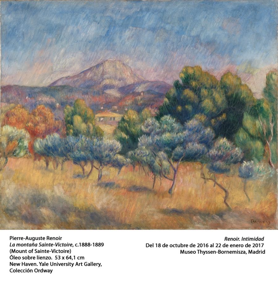 La montaña de Sainte Victoire