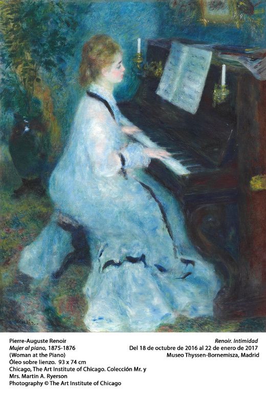 Mujer al piano