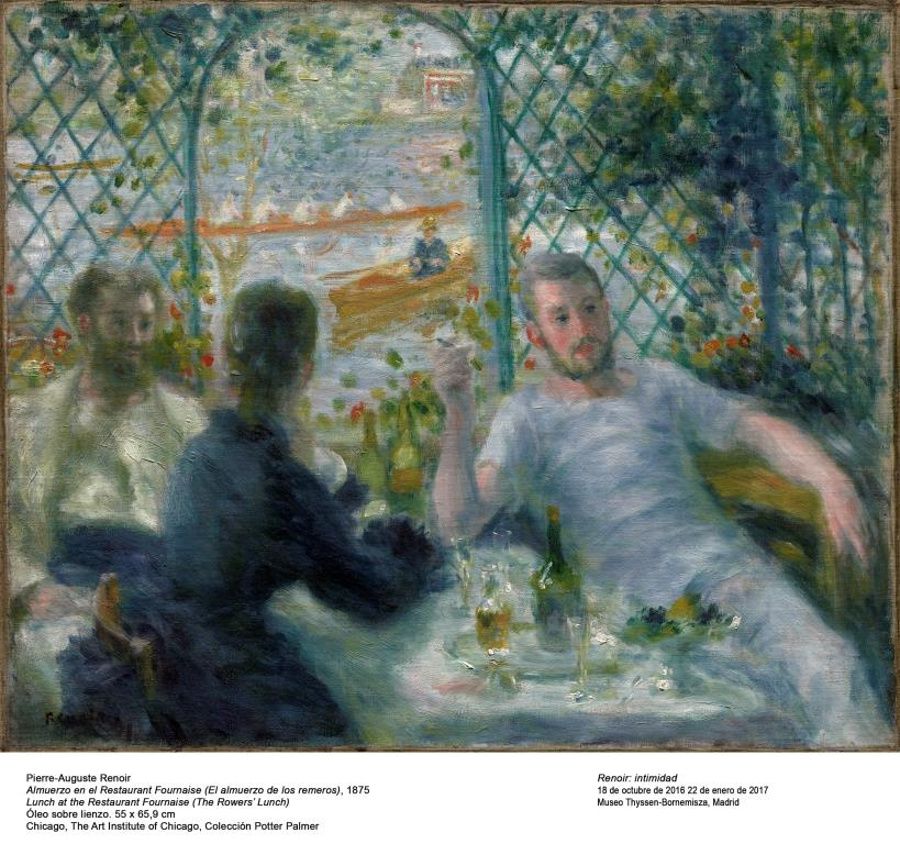 El almuerzo de los remeros