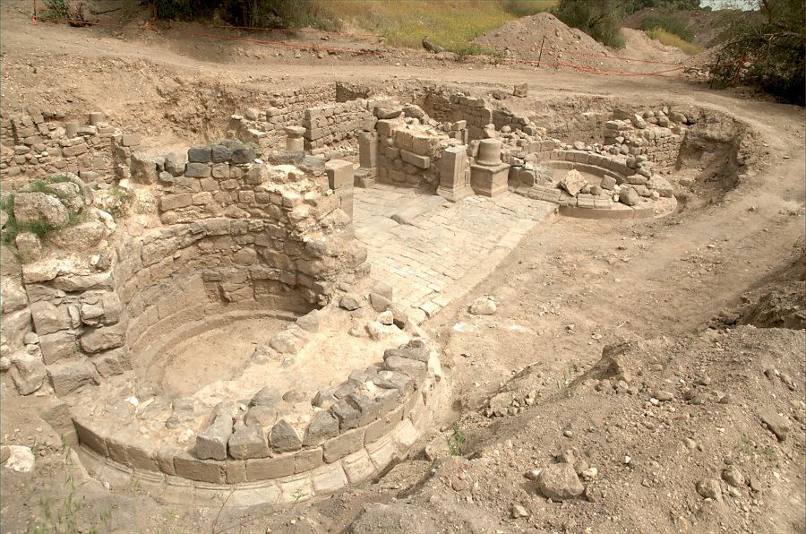 Excavaciones de la antigua ciudad