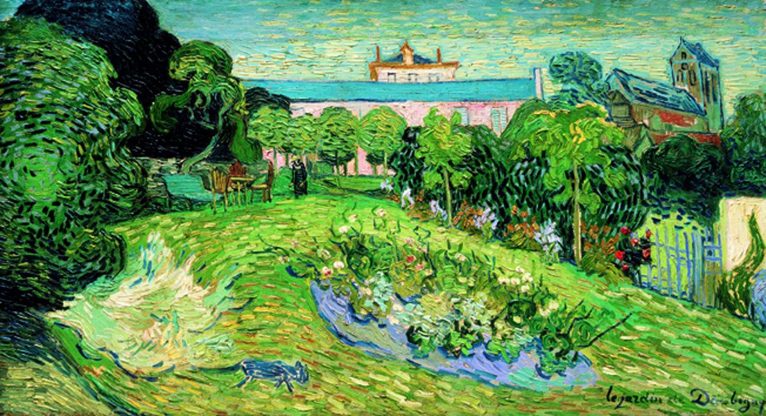 Vincent van Gogh - El jardín de Daubigny