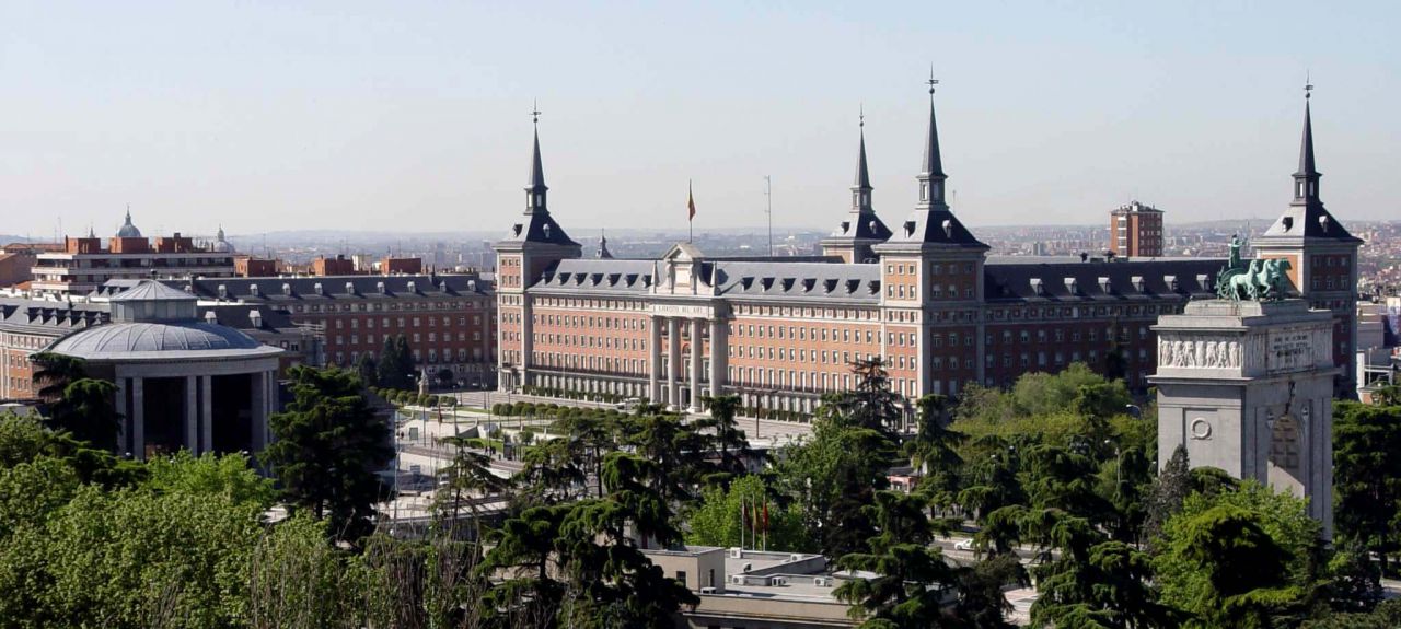 Panorámica Ministerio del Aire (Madrid)