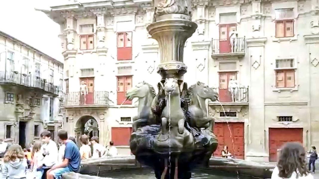 Santiago de Compostela .Plaza de Platerías