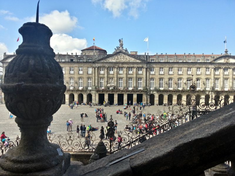 Santiago de Compostela Plaza del Obradoiro