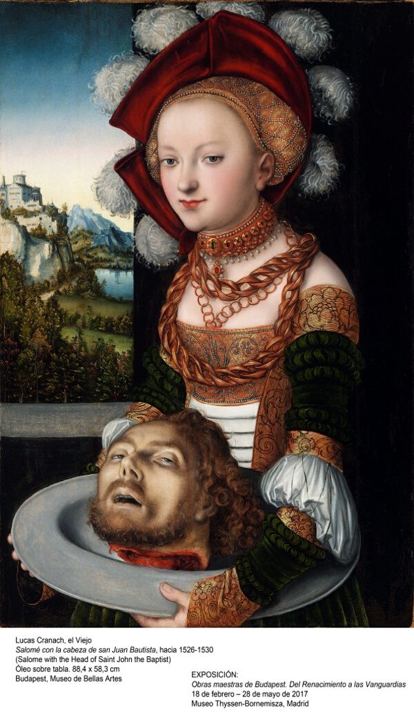 Cranach. Salome