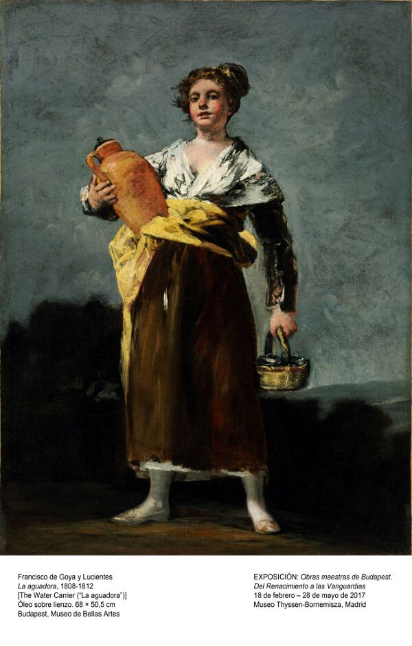 Goya. Aguadora