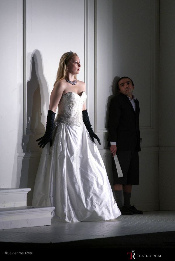 Rodelinda (Lucy Crowe) y Flavio (Fabián Augusto Gómez)