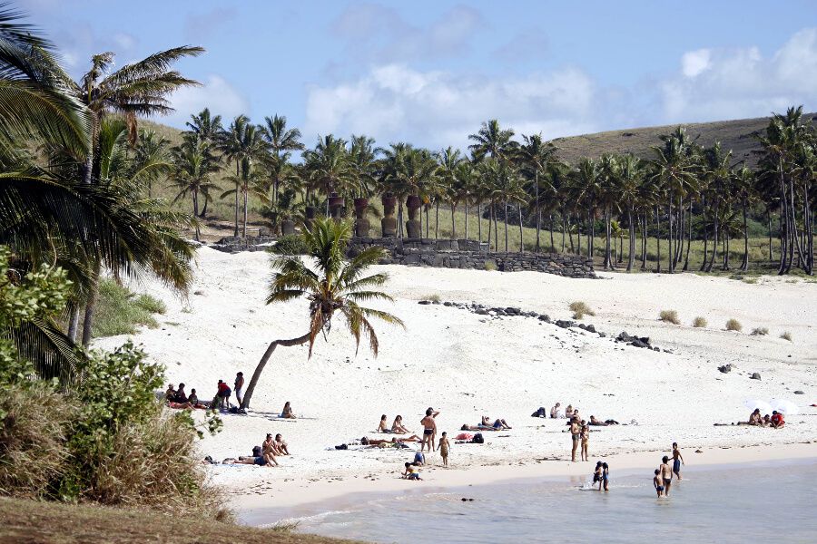 Anakena playa