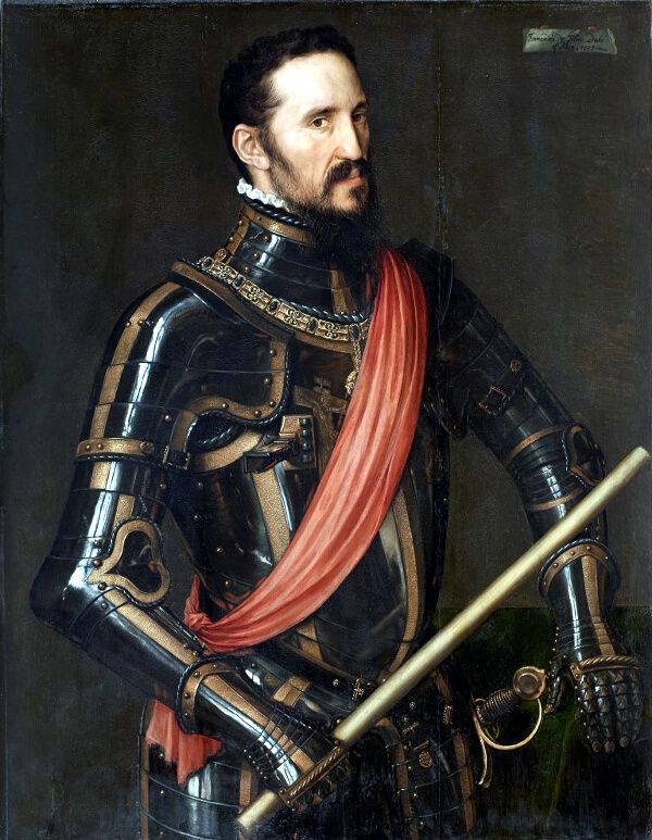  Fernando Álvarez de Toledo, tercer duque de Alba Antonio Moro Óleo sobre tabla, 108 x 83,5 cm. h. 1549