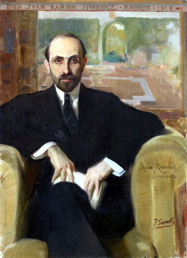 Juan Ramón Jiménez Sorolla Óleo sobre lienzo, 110 x 74,9 cm. 1916