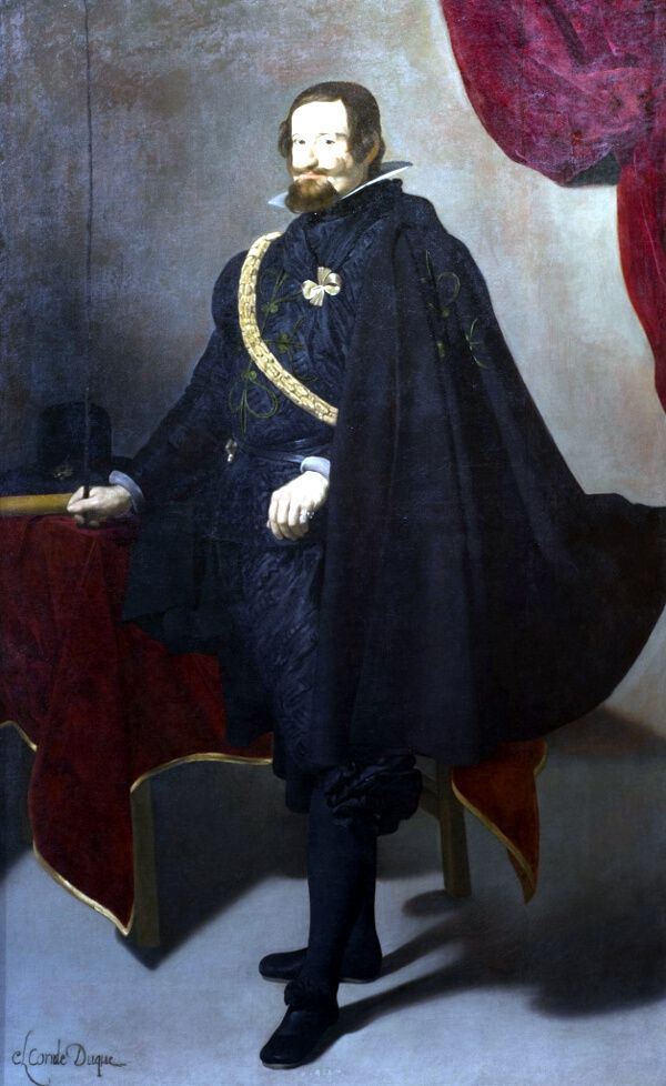 Gaspar de Guzmán, Conde-Duque de Olivares Velázquez Óleo sobre lienzo 222 cm x 137,8 cm h. 1625-26