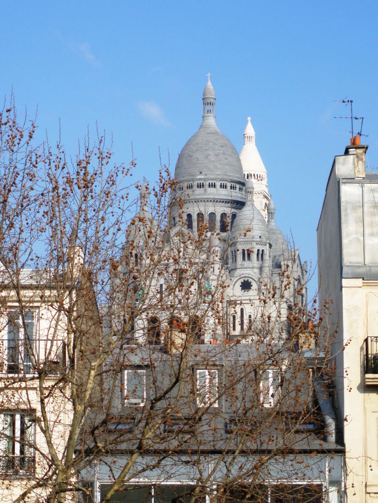 El Sacre Coeur desde la habitacion