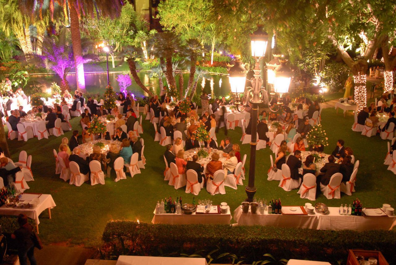 Eventos de noche en el hotel