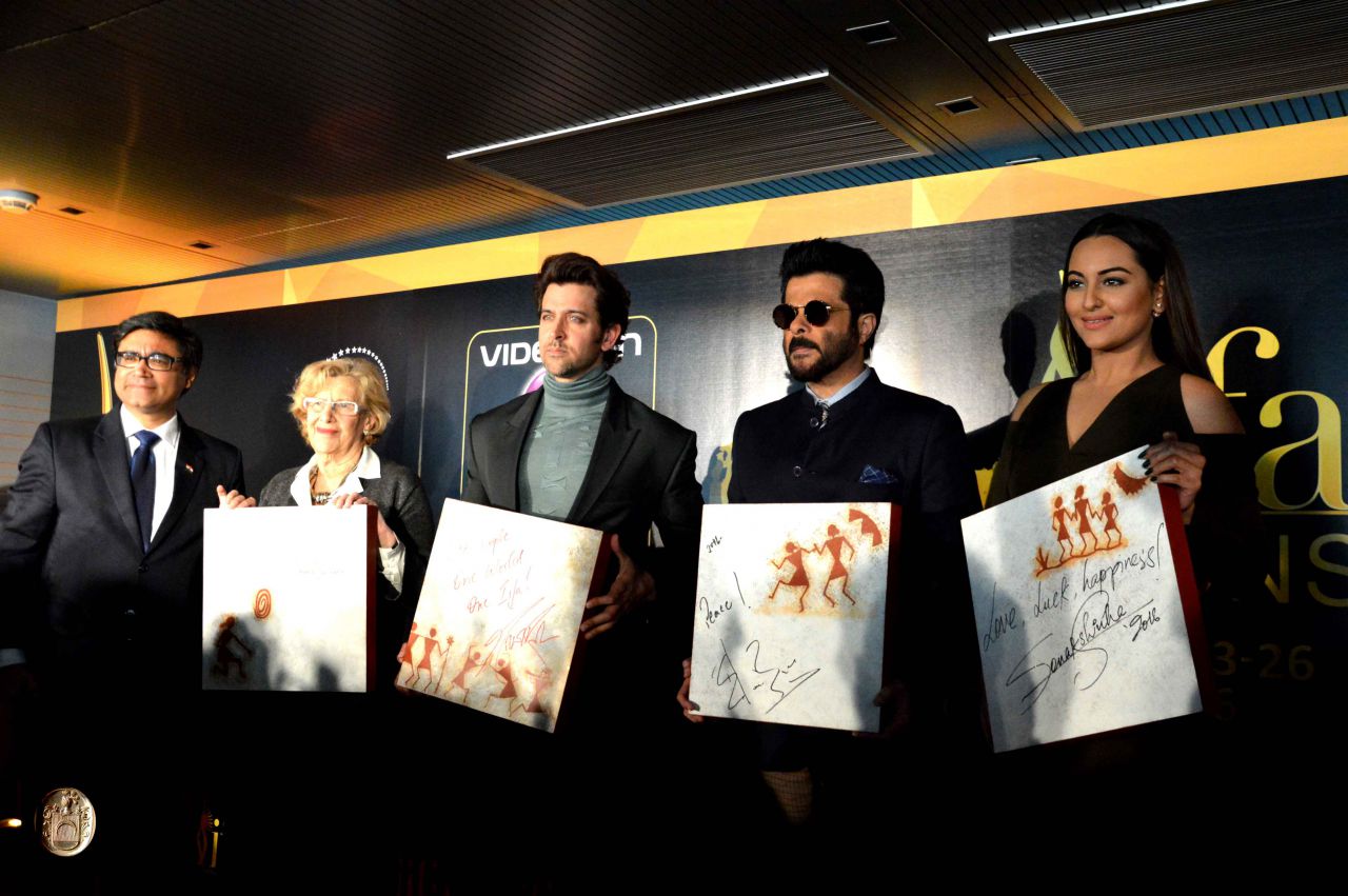 Presentación de la 17ª edición del IIFA Weekend and Awards (Oscars de Bollywood) que tendrá lugar en Madrid, del 24 al 26 de Junio