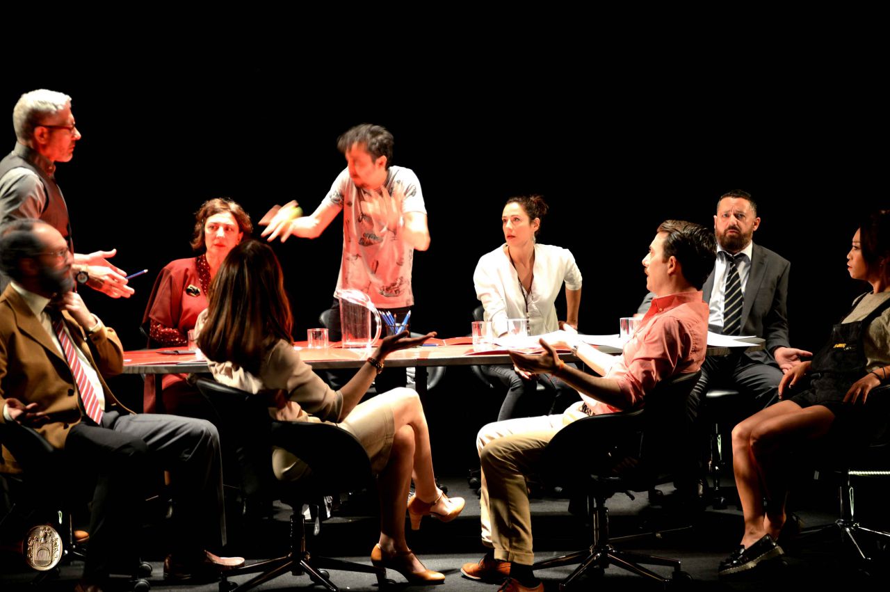 Ensayo general espectáculo ‘El Jurado’ (Avanti Teatro)