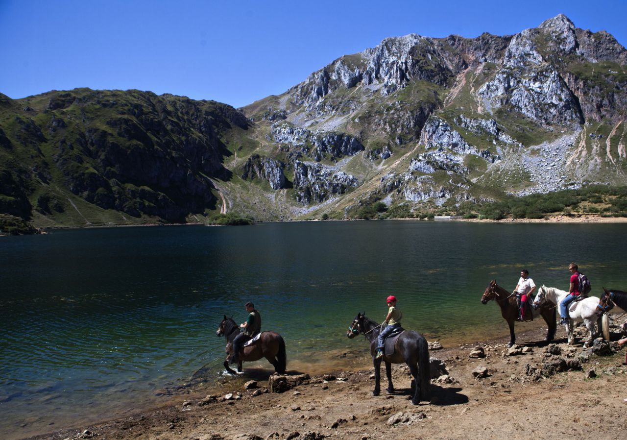 Marcha en caballo