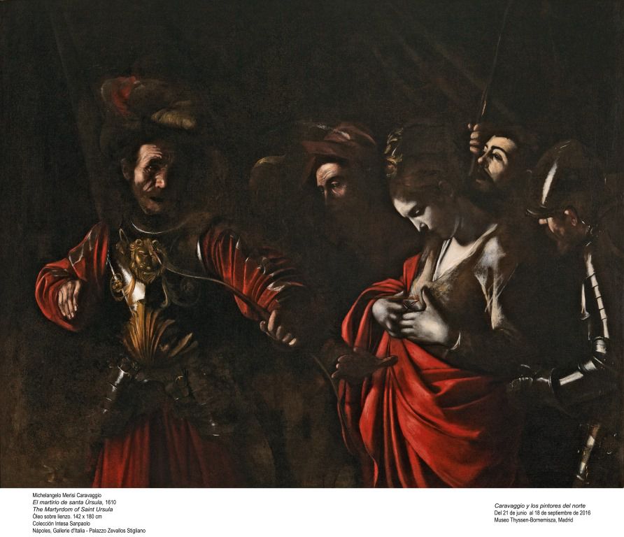 Exposición "Caravaggio y los pintores del norte"