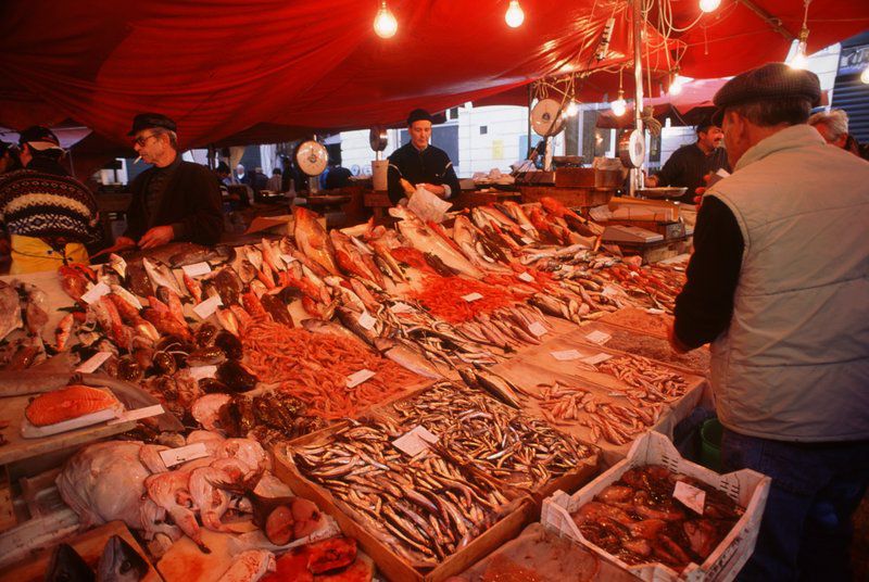 Catania - Mercado de pescado
