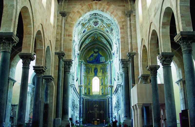 Cefalù - Duomo interior