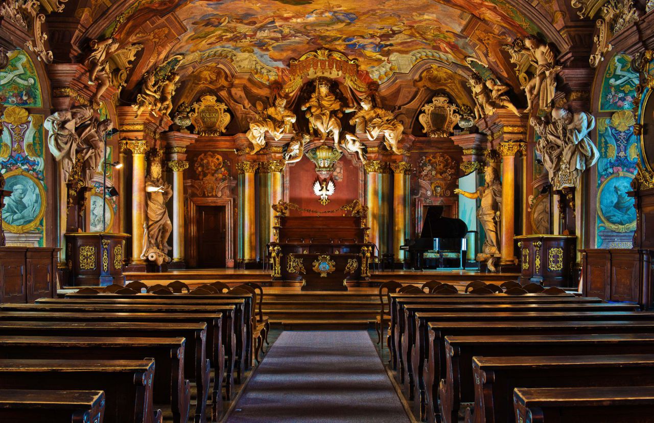 Aula Leopoldina de la Universidad de Wroclaw 