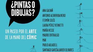 ¿Pintas o dibujas? Un paseo por el arte de la mano del cómic