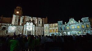 El Festival Mapping Me de Medina del Campo une patrimonio con las nuevas tecnologías