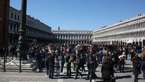 Plaza de San Marcos, Venecia, Italia