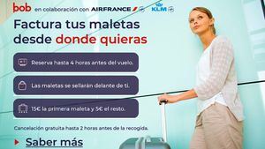 Air France y KLM ofrecen en España un nuevo servicio de recogida de maletas