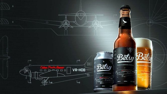 Vuelve con un nuevo sabor Betsy Beer, la cerveza de Cathay Pacific