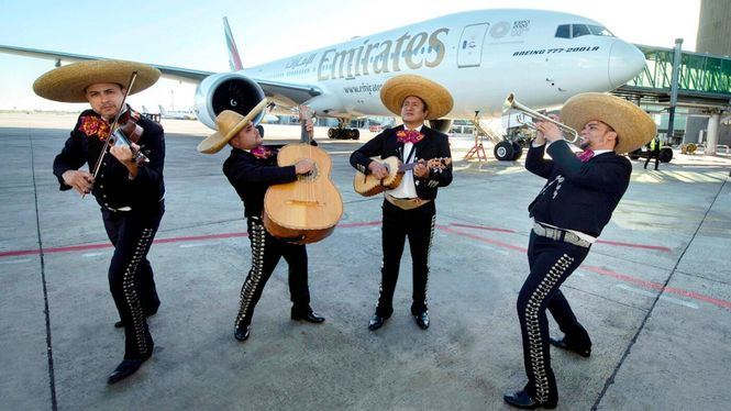 Nuevo servicio diario de Emirates entre Dubái y Ciudad de México vía Barcelona