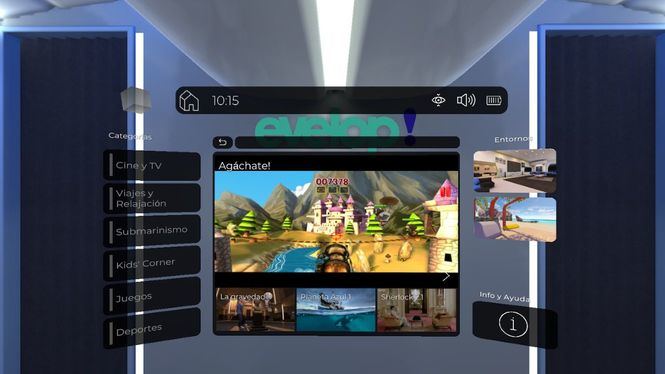 La aerolínea Evelop! introduce la realidad virtual en sus vuelos