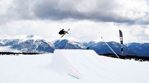 La Copa del Mundo de Ski Freestyle se celebra en Font-Romeu Pyrénées 2000