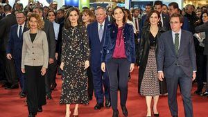 La Reina inauguró FITUR junto a una amplia presencia de autoridades