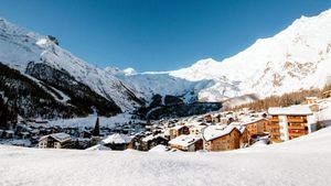 Enero - Saas Fee, Suiza