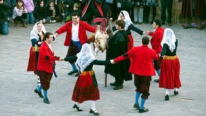 Fiesta del Escarrete, una tradicional fiesta de la localidad burgalesa de Poza de la Sal