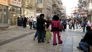 Purim, desfile que se celebra en Holon, al sur de Tel Aviv
