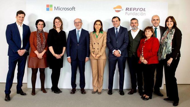 Fundación Repsol y Microsoft firman un acuerdo para proyectos educativos