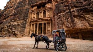 Visita virtual de Petra desde casa, con Rania de Jordania