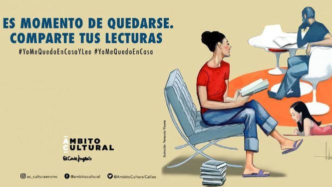 Yo me quedo en casa y leo…