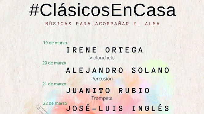 Clásicos en casa, música en domicilio desde Cartagena
