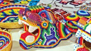 El Arte Huichol, reconocido como la mejor artesanía de México
