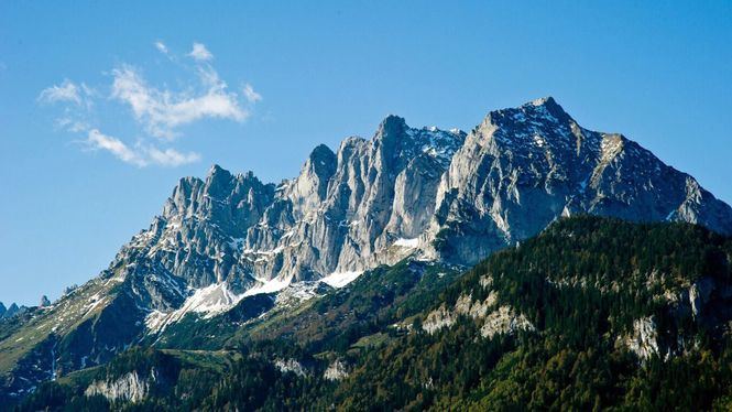 Descubrir Wilder Kaiser, en los Alpes tiroleses, desde la televisión