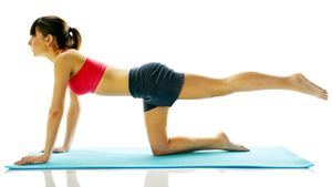 Cómo entrenar pierna, abdomen y glúteos en casa