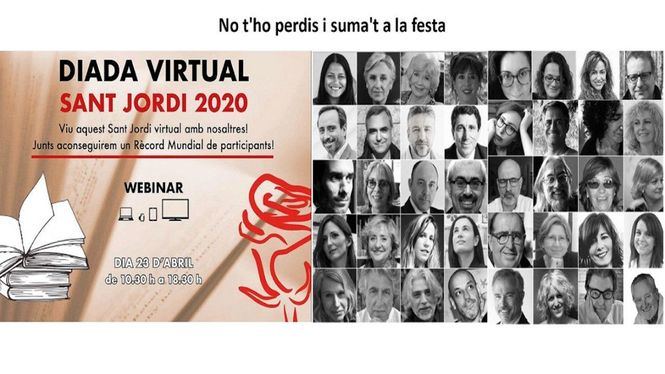 Sant Jordi 2020 se celebrará con un evento videomedia…