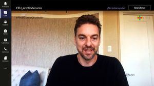 Pau Gasol padrino de los estudiantes que este año finalizan sus estudios en el CEU